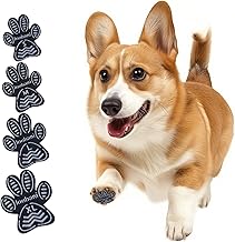Dog Anti-Slip Seal, Assistance for Elderly Dogs, Anti-Slip Pad for Dogs, Strong Adhesion, High Elasticity, Durable, Fall Prevention, Paw Protection, Scratch-Resistant, Flooring Anti-Slip, Traction for