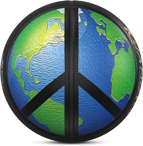 Miniatura 10 de Kuangmi Love Lucky Series Baloncesto, tamaño oficial 7 (29.5 pulgadas), edición limitada