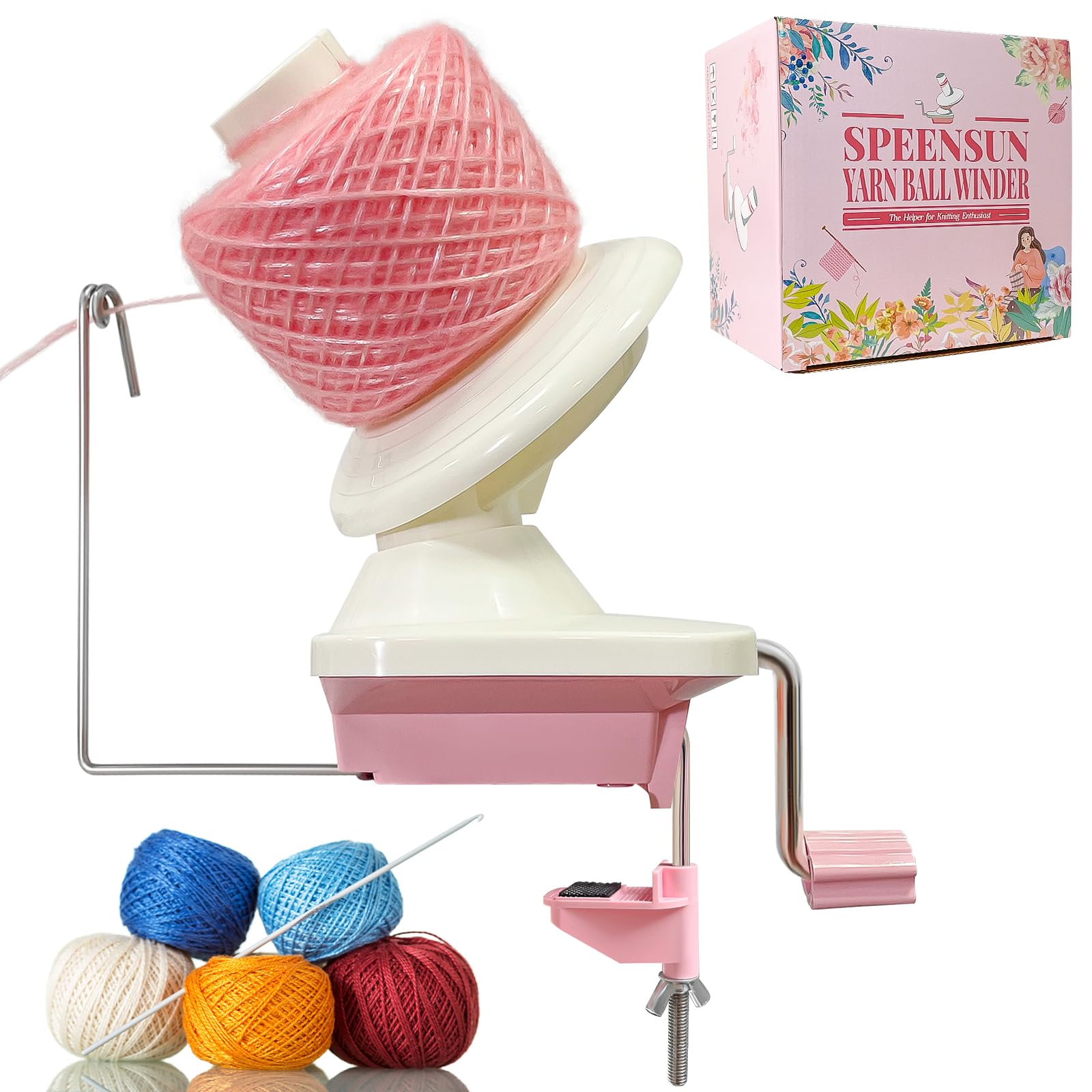 SPEENSUN Yarn Winder, Easy-to-Install Efficient Yarn Cake — image 1