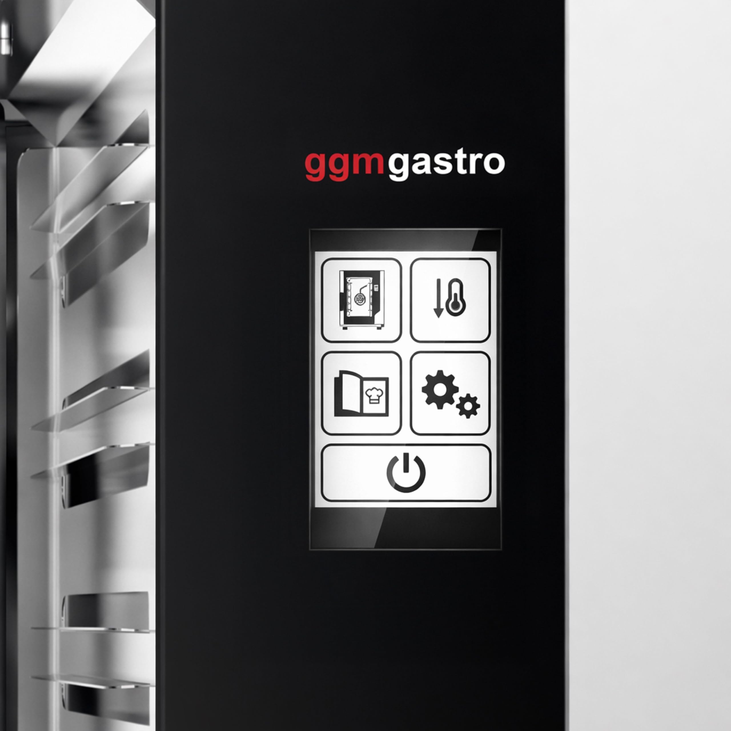 GGM Gastro Kombidämpfer Kompakt 5x GN 2/3 Touch | Hygienisches Edelstahlgehäuse, intuitive Touch-Steuerung, gleichmäßige Garergebnisse, einfache Reinigung, langlebig