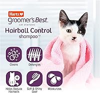 Vista 4 de Hartz Groomer's Best Cat Shampoo, Extra Gentle Hairball Control, 15 Ounces