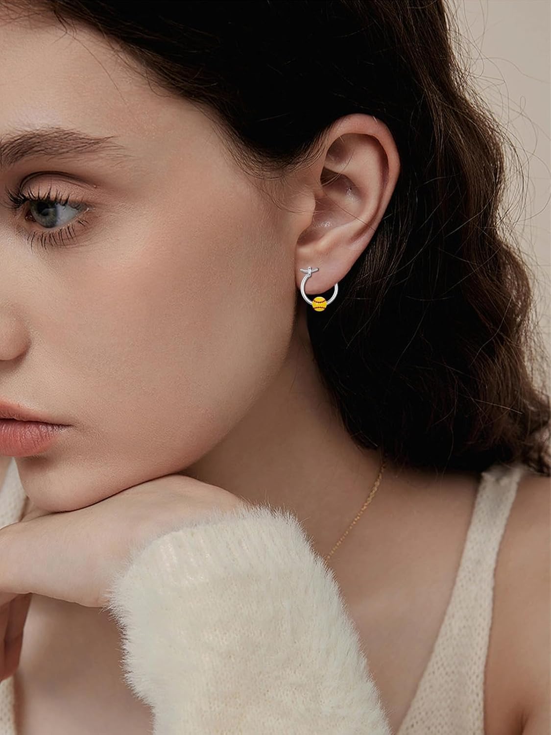 925 Sterling Silver Animal Stud Sports Hoop Earrings Jewelry Mothers Day Gifts for Women
