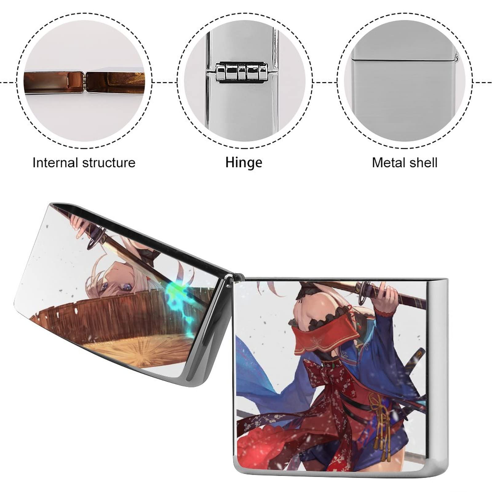 Amazon.co.jp: ライターケース FateGrandOrder 宮本武蔵 メタル 