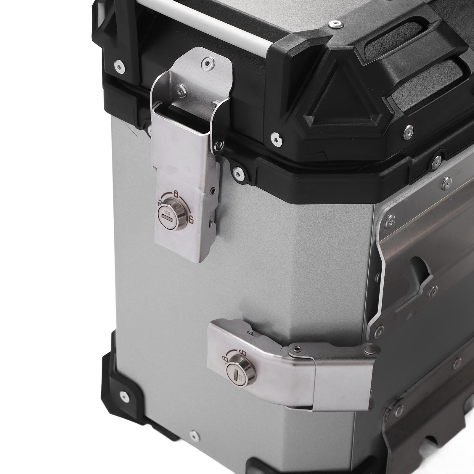 Yinhing Aluminiowe Boczne Kufry Motocyklowe 38L, para z Zamkiem i