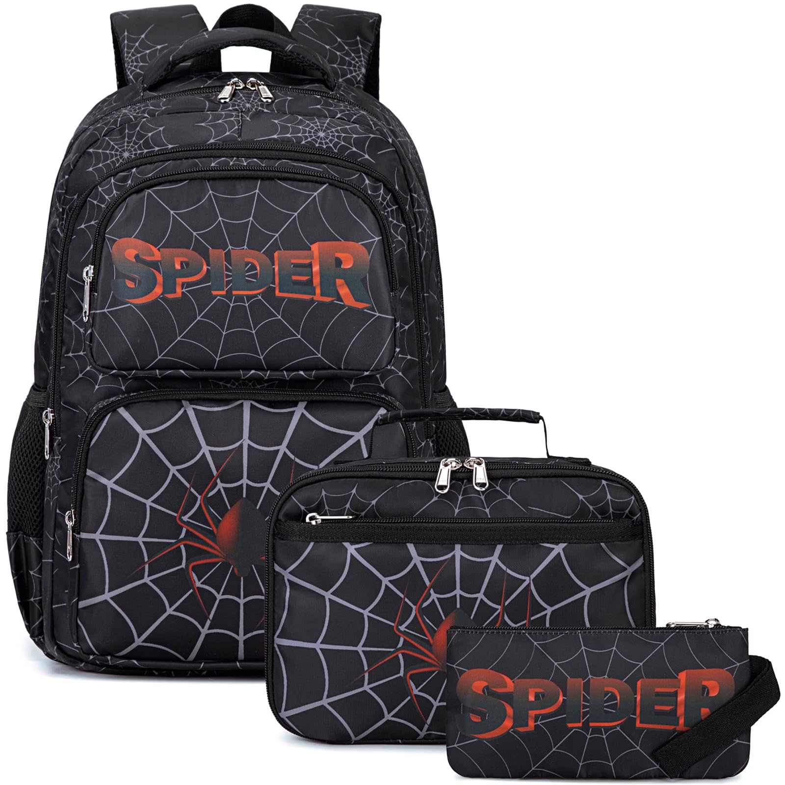 JIANYASchool Backpack for Kids, Kids Backpack with Lunch Box, Elementary Children's School Bag Travel Back Pack