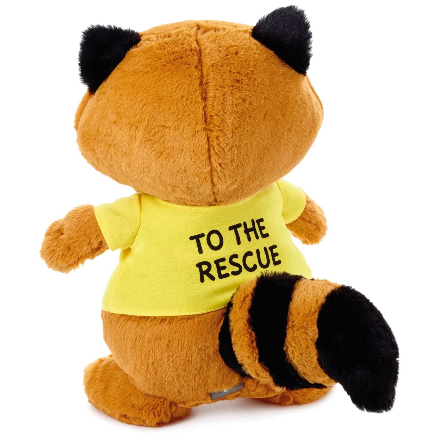 Hallmark Shirt Tales Rick Raccoon Stuffed Animal, 14