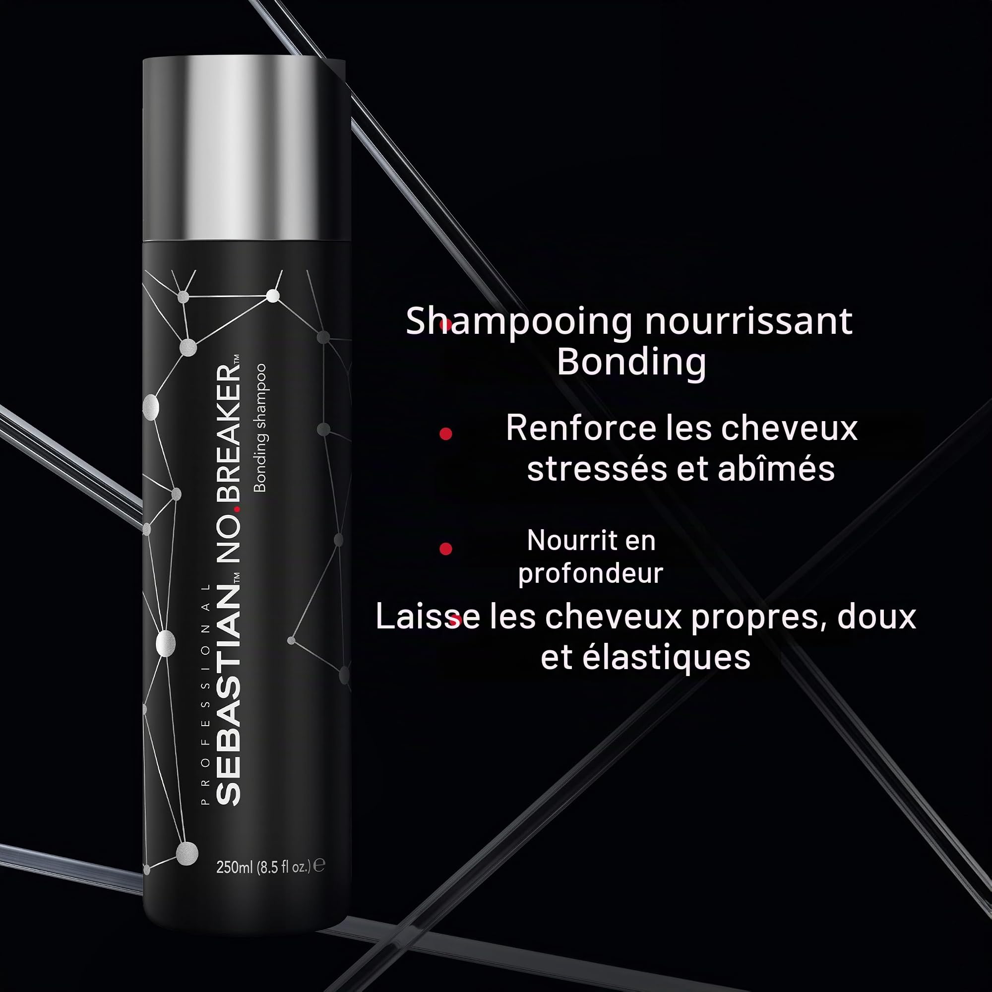 Sebastian Professional No. Breaker Shampoing reconstructeur, protection contre la casse - 1L
