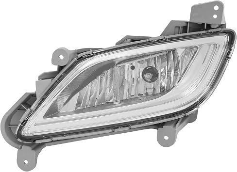 Fog Light For Hyundai Veloster 2012 2013 2014 2015 2016 2017 Halogen Light Source Driver Left Side Halogen Fog Light Replacement Fog Light Bulbs Included 1* Left Fog Light