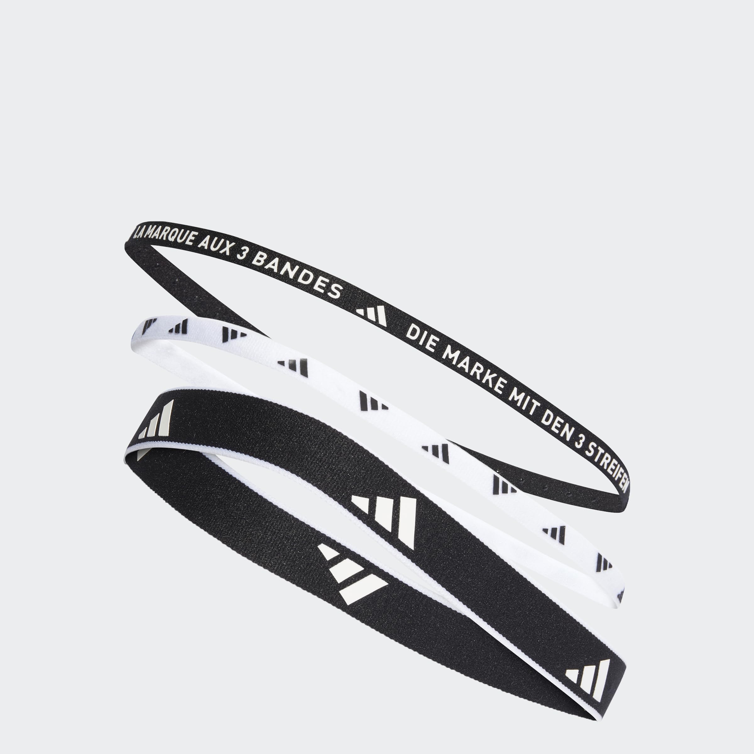 adidas Unisex opaski treningowe o wielu szerokościach 3 w opakowaniu, L