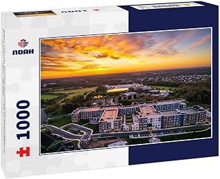 Noah Jigsaw Puzzle Epic Aerial Drone Sunrise in Plainsboro Princeton New Jersey 1000 Pieces