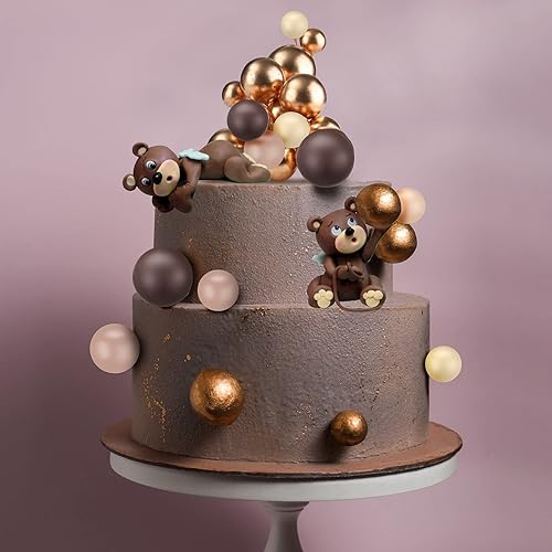 Miniatura 209 de 108 bolas para decoración de tartas, decoración de cupcakes, globos de espuma para hornear pasteles, boda, aniversario, decoración de cumpleaños