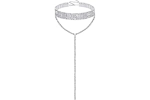 Sparkle and Shine: Rhinestone Choker Necklaces for a Touch of Glam