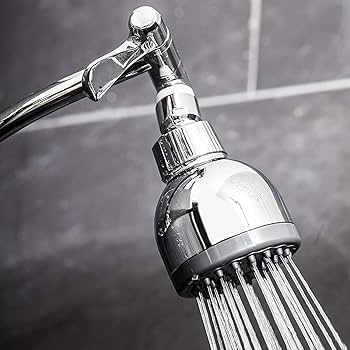 AquaBliss TurboSpa 3 Inch High Pressure Shower Head w/Flow