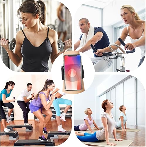 Miniatura 7 de Soporte magnético para teléfono móvil para iPhone, brazalete giratorio de 360, soporte para teléfono celular, fuerte adaptabilidad, soporte de