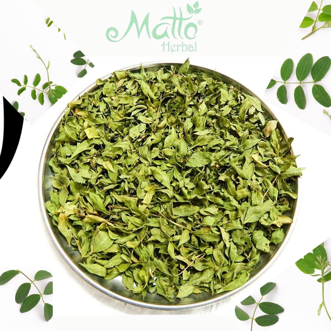 Matto Herbal Dry Heena Mehandi Leaves, for Hair color and hand (Pure henna leaves) -(300 gm)-picture-34