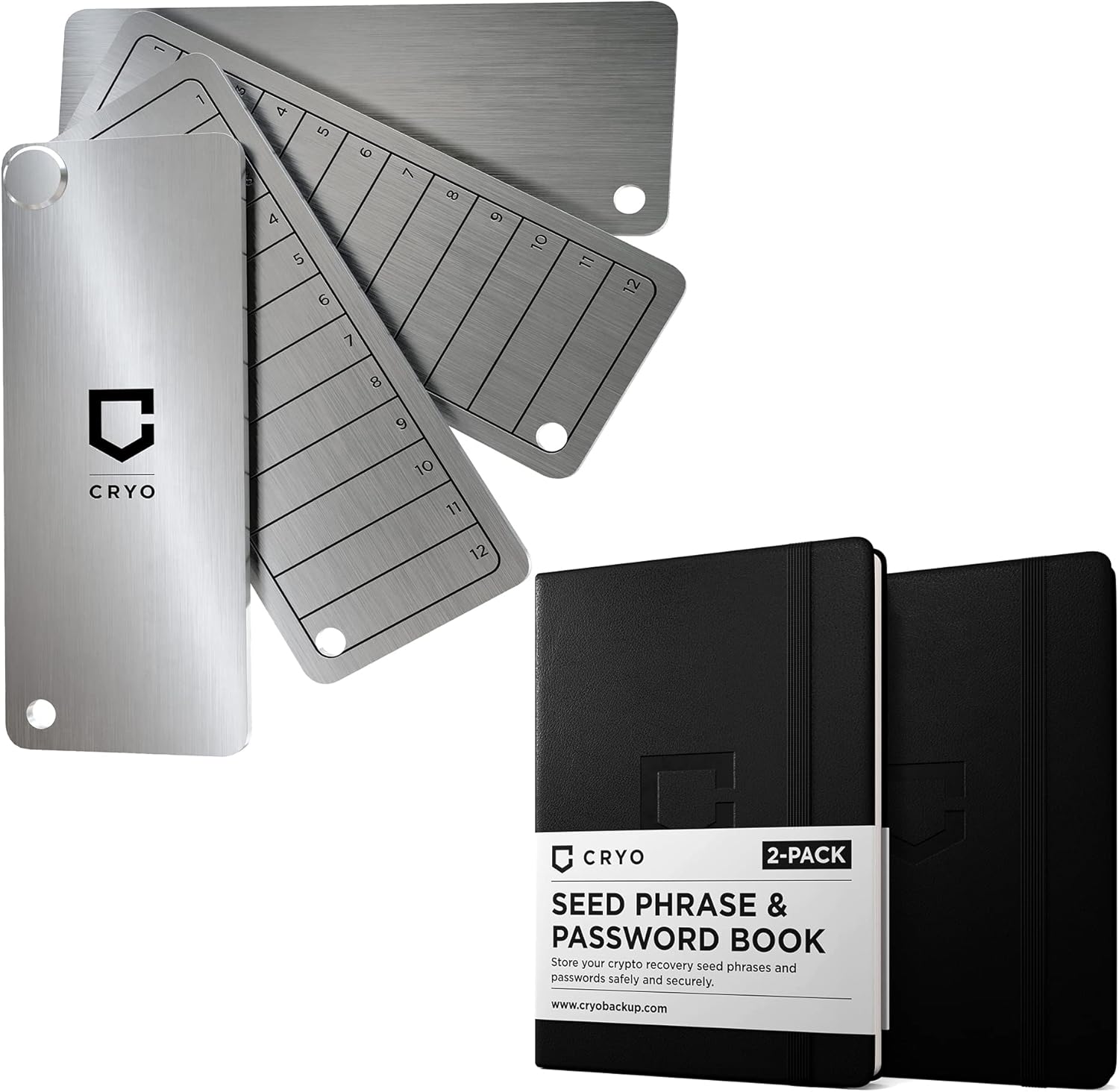 CRYO Crypto Seed Storage Bundle - Fireproof Barbados | Ubuy