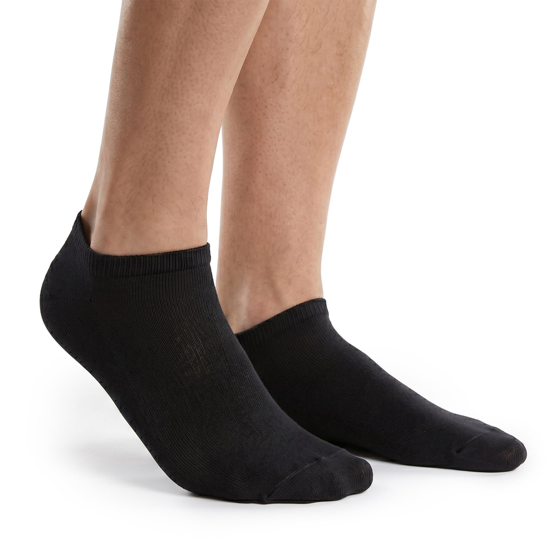 alber's Lot de 5 paires mini-chaussettes pour homme en fil d'Écosse, coton mercerisé fin, élégant et confortable