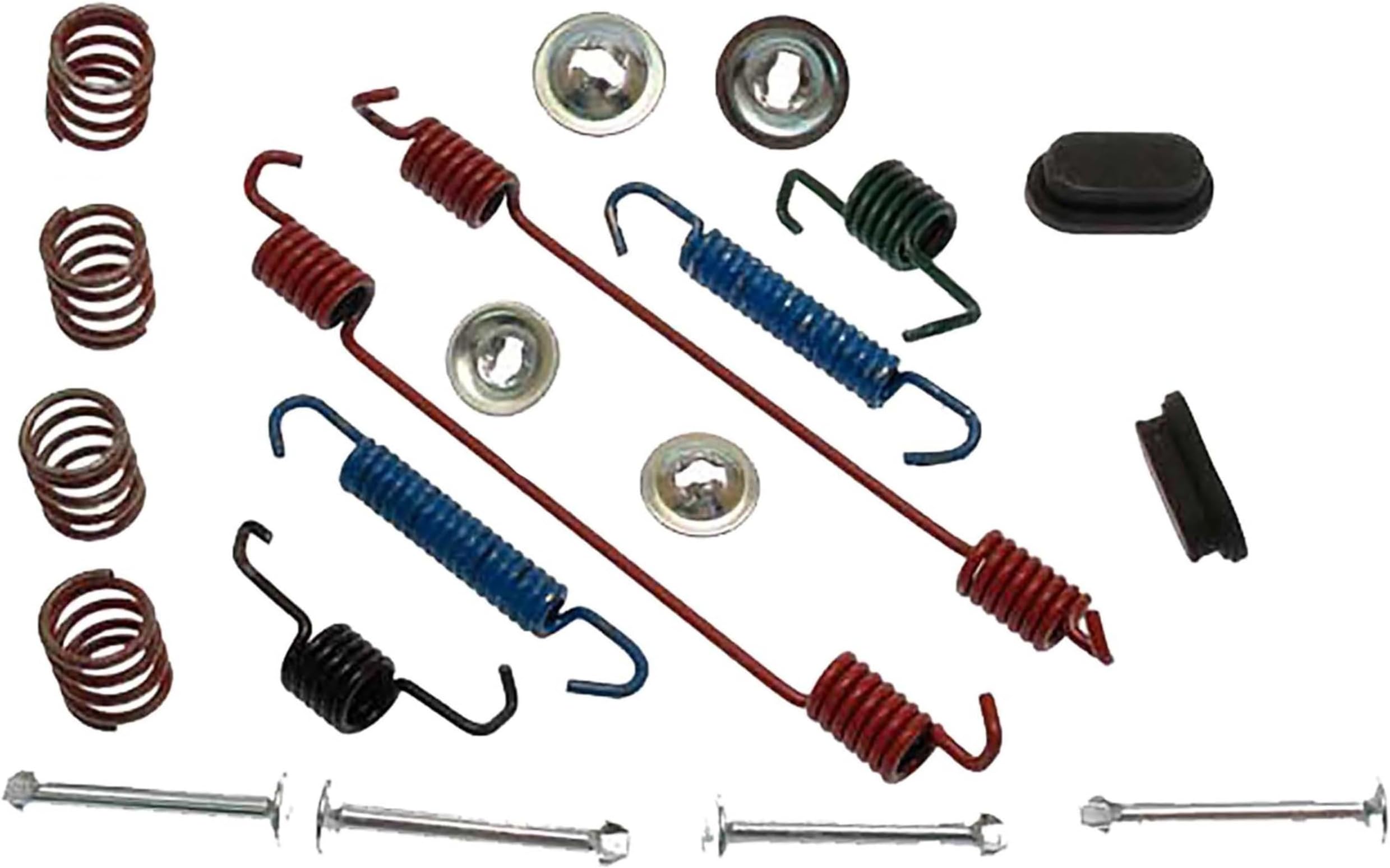 Gold 18K17479 (19313382) Rear Drum Brake Hardware Kit with Springs, Pins, Retainers, and Covers