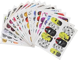 Unha 15 Pçs Adesivos De Unhas Decalques De Arte De Unhas Adesivos De Flores Decorações De Unhas Para Arte De Unhas Adesivos De Arte De Unhas Decalques Decalques De Manicure De