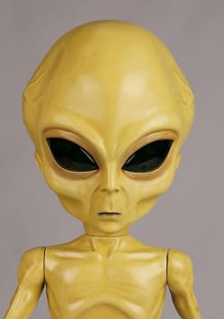 Fun Costumes 4.5FT Alien Outer Space Animatronic