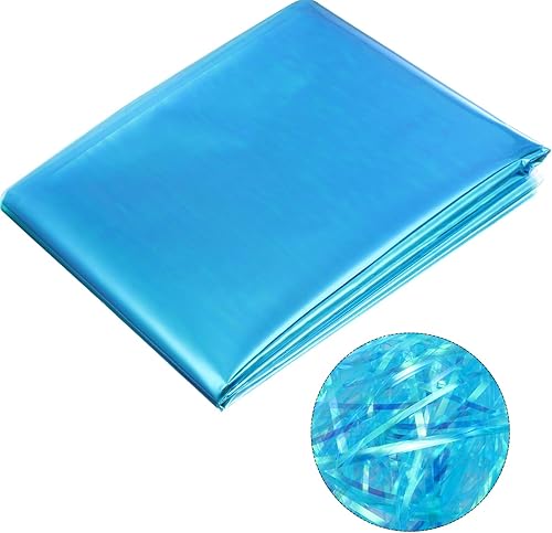 Miniatura 8 de Outus Película de celofán iridiscente de celofán arcoíris, película iridiscente para cestas de regalo, envoltura de bricolaje, decoración de