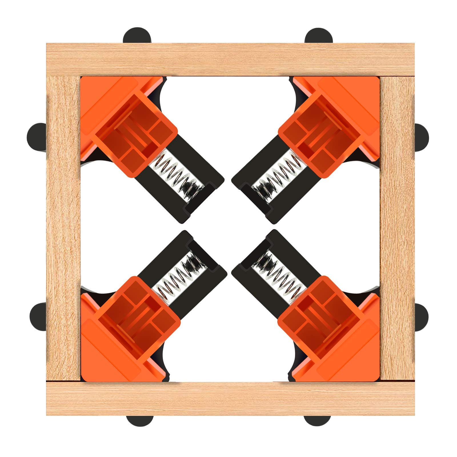 Buy Corner Clamps Kits 12PCS 60/90/120 Degree Adjustable Angle Clamps