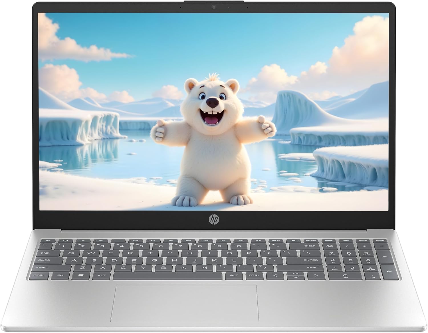 HP Portable 15.6" FHD IPS Touchscreen Laptop, Intel i7 Processor Up to 4.69GHz, 8GB DDR4, 512GB SSD, HDMI, Backlit Keyboard, Super-Fast WiFi, Bluetooth, Windows 11, Dale Silver, Renewed