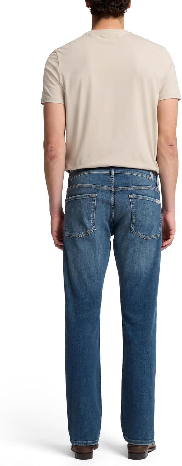 7 For All Mankind Men's The Straight Fit Jeans - Image 4