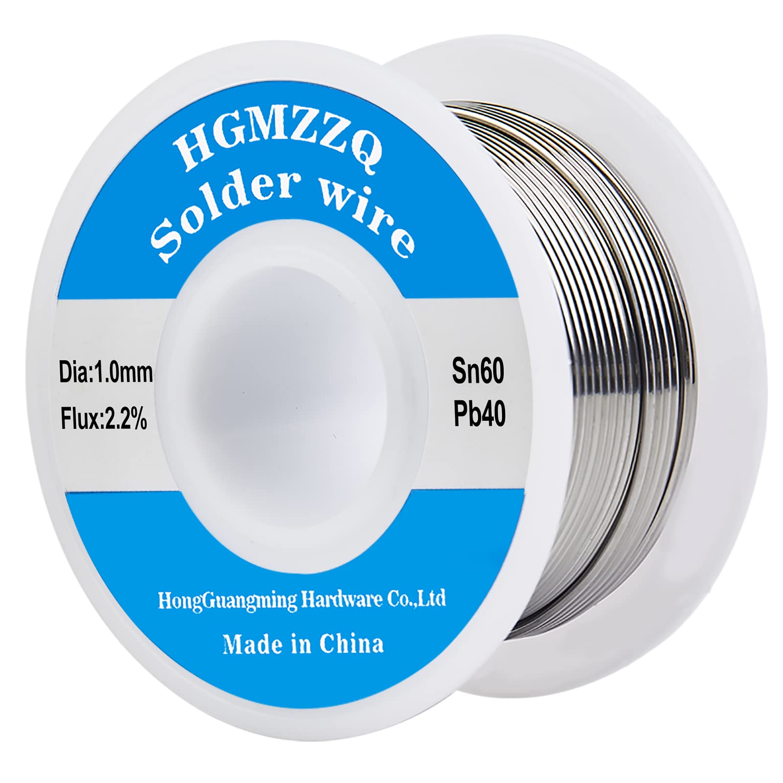 Photo 1 of HGMZZQ 60/40 Tin Lead Solder Wire with Rosin core for Electrical Soldering 0.039 inch(1.0mm-50g)