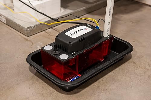 Miniatura 6 de DiversiTech Bomba de condensación automática serie CP-22 con tubo para equipos HVACR, bomba de eliminación de condensación con válvula de retención