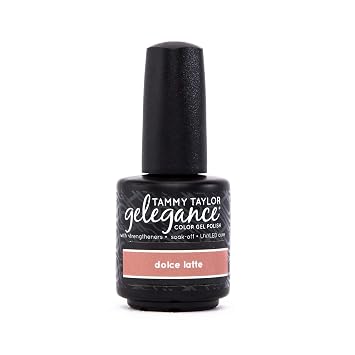 Tammy Taylor But First Coffee, Dolce Latte Gelegance Gel Polish
