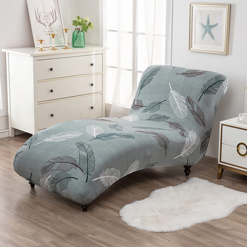 Copertura Elasticizzata Per Chaise Longue, Anti-macchia, Per Cani E Bambini, Tessuto Morbido In Poliestere E Spandex, Con Fibbie Per Fissaggio