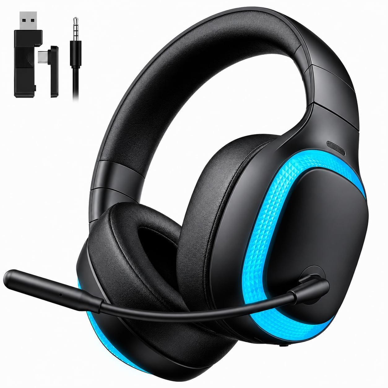 Amazon.co.jp: ゲーミングヘッドセット ワイヤレス ゲーミング