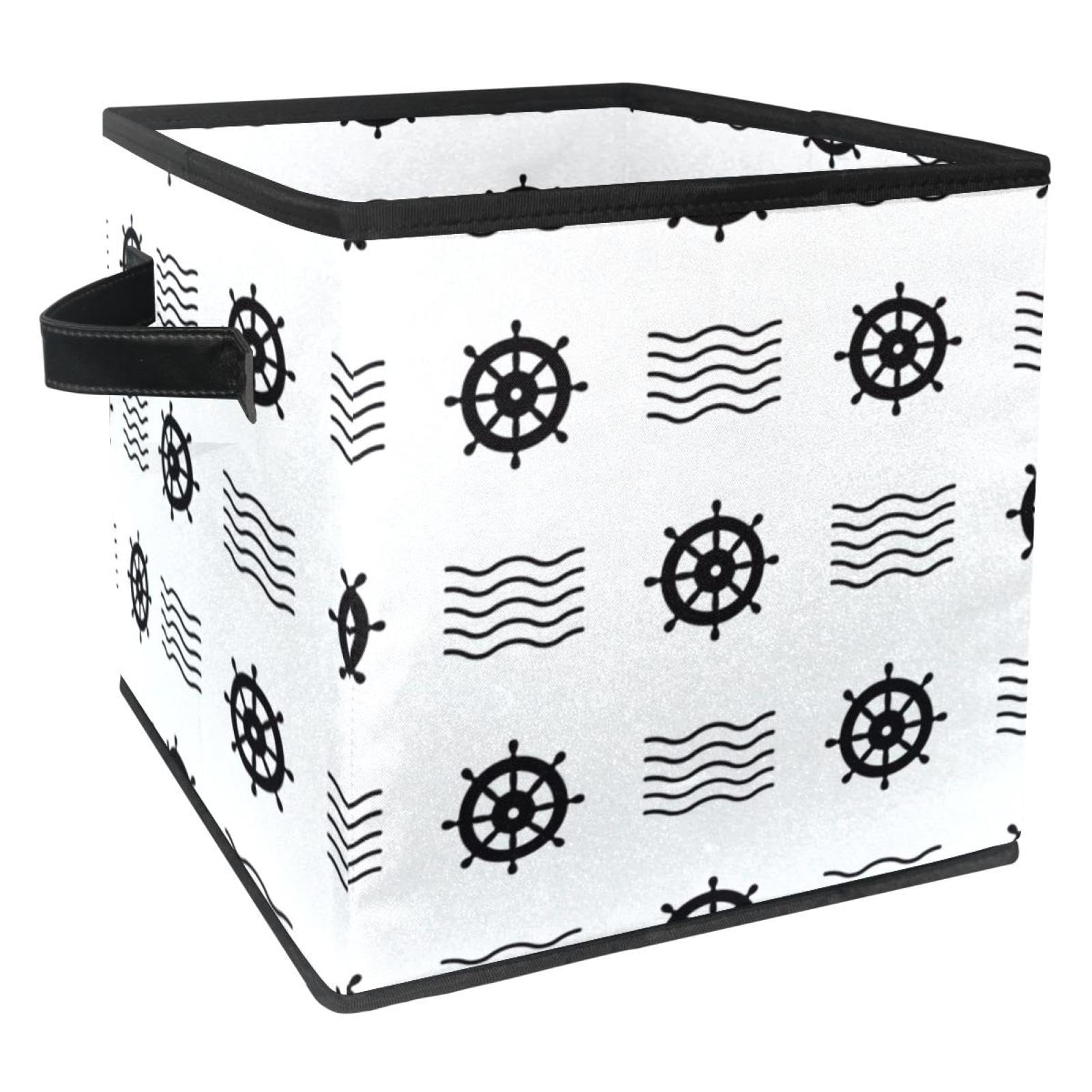 Boîte de rangement pliable tissu cube pour jouet vêtement et livre