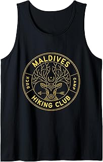 Maldives Hiking Club Travel Vacation Tank Top