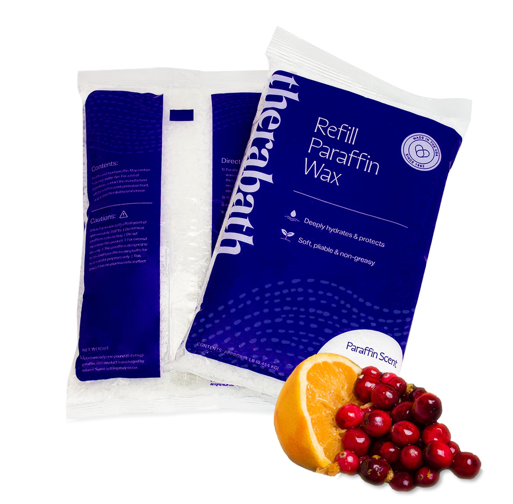 Therabath Paraffin Wax Refill - Thermotherapy - Use to Relieve Arthritis Discomfort, Stiff Muscles, & Dry Skin - For Hands, Feet, Body - Deeply