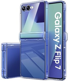 Vihibii for Samsung Galaxy Z Flip 7 Case Clear, Slim & Non-Yellowing, 2025
