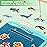 Toddler Busy Board for 1 Year Old, Montessori Toy Busy Book for Toddlers 1-3 with Fishing Game Motor Skills, Learning Toy Car Airplane Activities Kid Travel Essential 2-4 Yr Christmas Birthday Gift