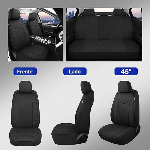 Miniatura 5 de Funda impermeable para asiento de automóvil, fundas de asiento de neopreno para automóviles, fundas interiores de automóvil compatibles con banco