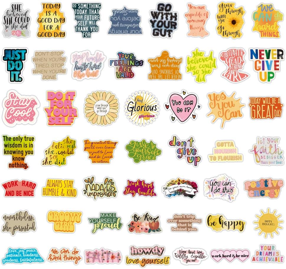 Inspirational Stickers, Student Awards Incentives Reward Motivational Stickers, Positive Sticker Inspirational Stickers for Adults Students, Teaching Inspiring Stickers (Inspirational Sticker-1) : Office Products