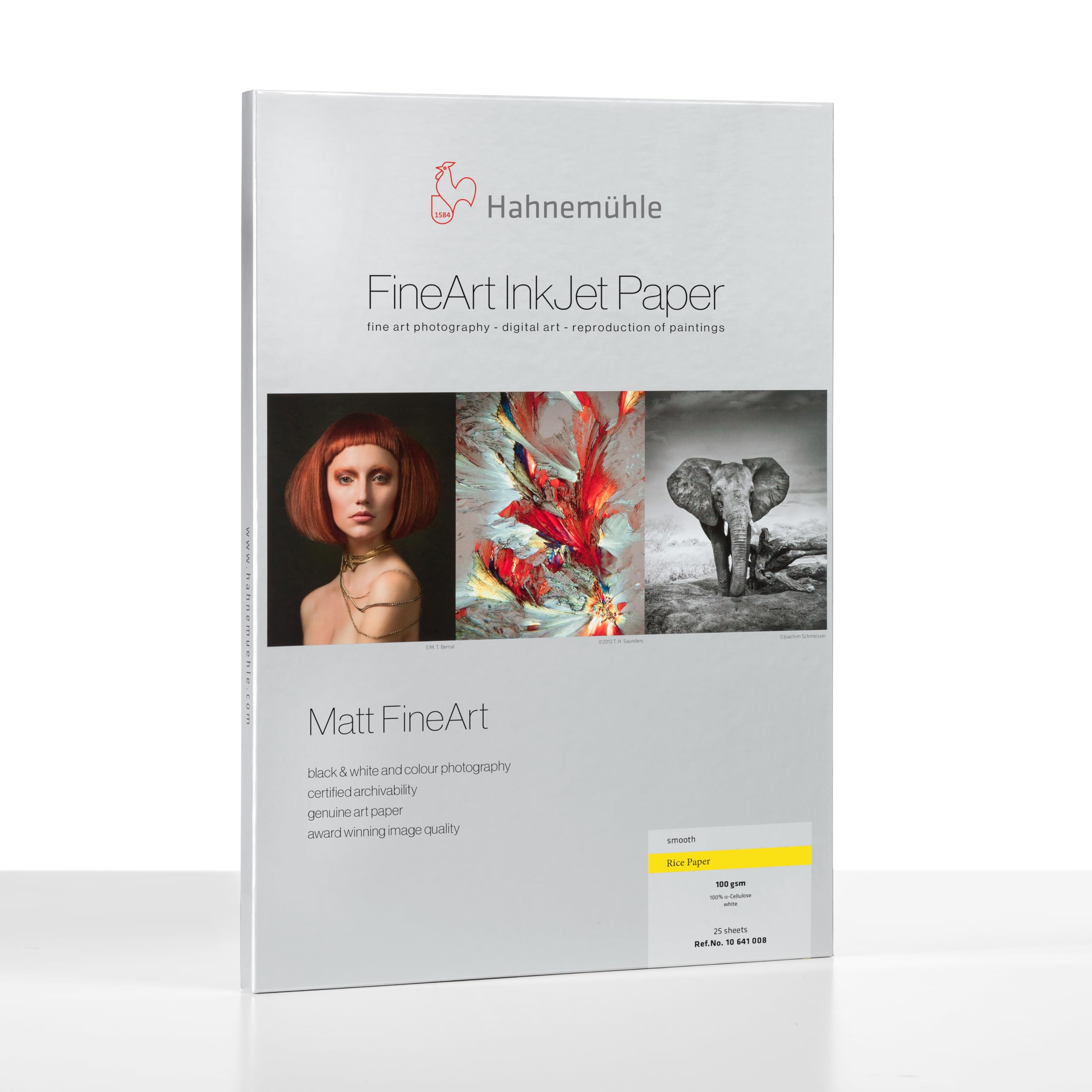 Hahnemühle 10641008 Digital FineArt Rice Papier 100 g/m² Blanc Format A4 210 x 297 mm