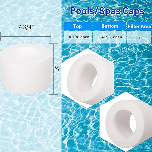 Miniatura 2 de HANXER 6540-502 - Cartucho de filtro para bañera de hidromasaje que reemplaza a Filbur FC-2812, Sundance Series 850 780 6540-502, PPS750, Darlly