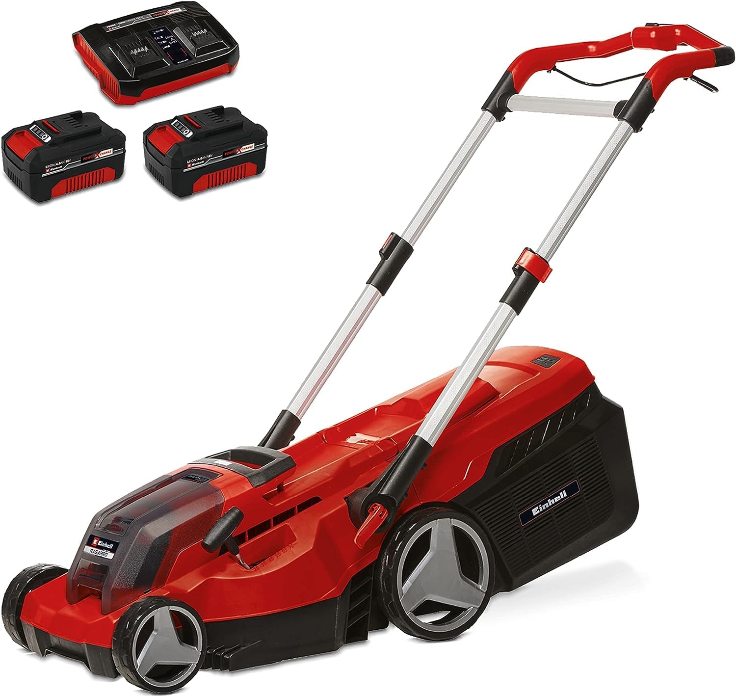 Einhell Professional Akku-Rasenmäher RASARRO 36/38 Kit