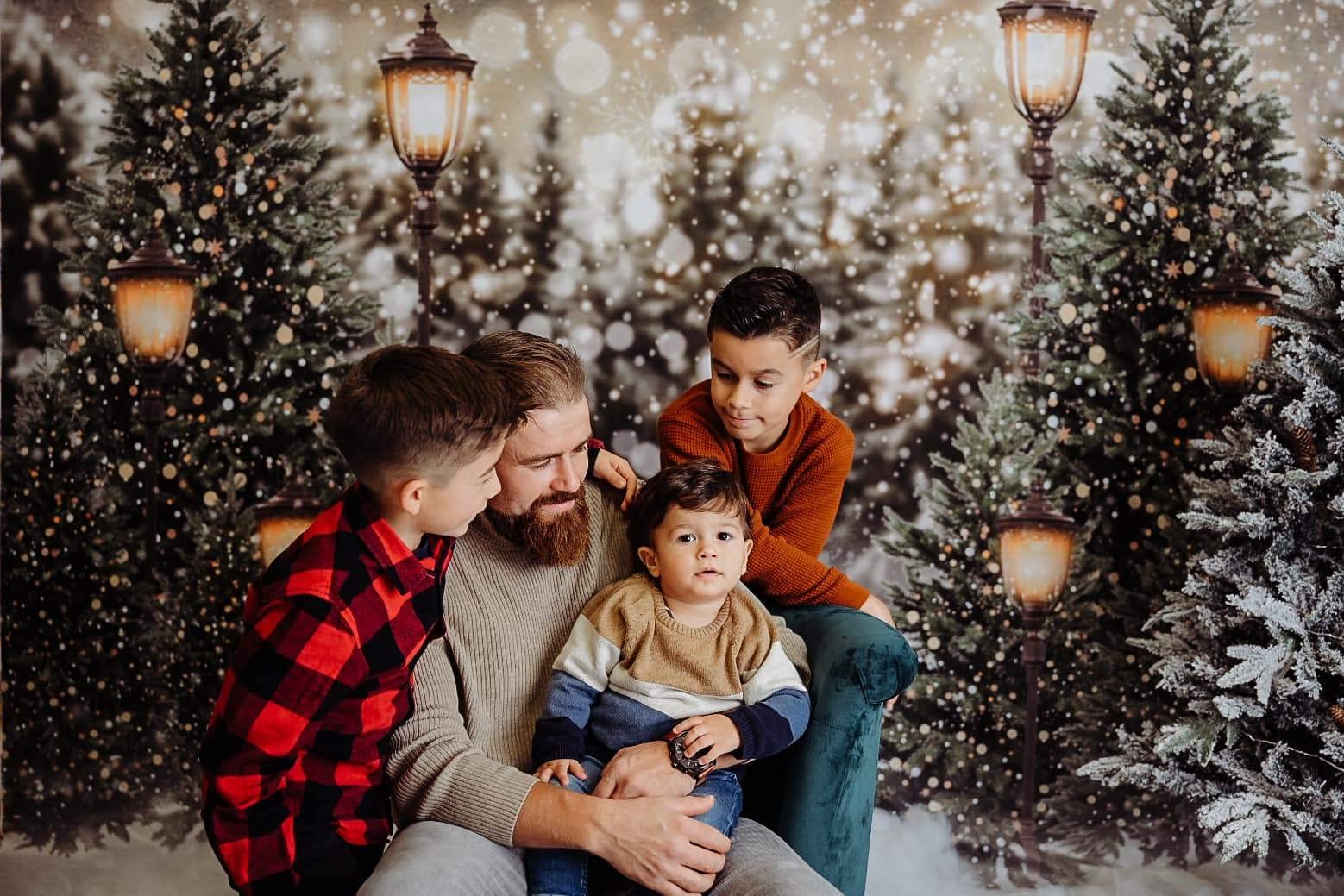 Kate Hiver Fond Photographie 3x2m Doux et Chaleureux Studio Photo Photos Fond Magazine Portrait Photographie Accessoires Mariage décoration Fond décoration Murale vidéo