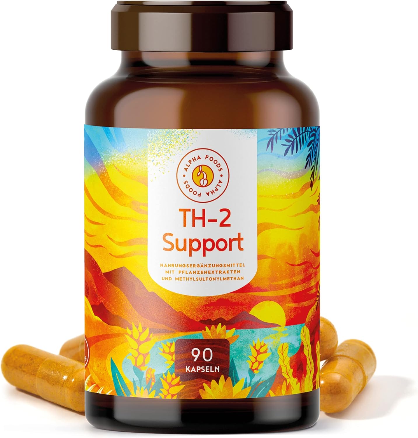 TH2 HighDosage Immune System Inflammation Intensive Treatment with High Purity MSM Turmeric