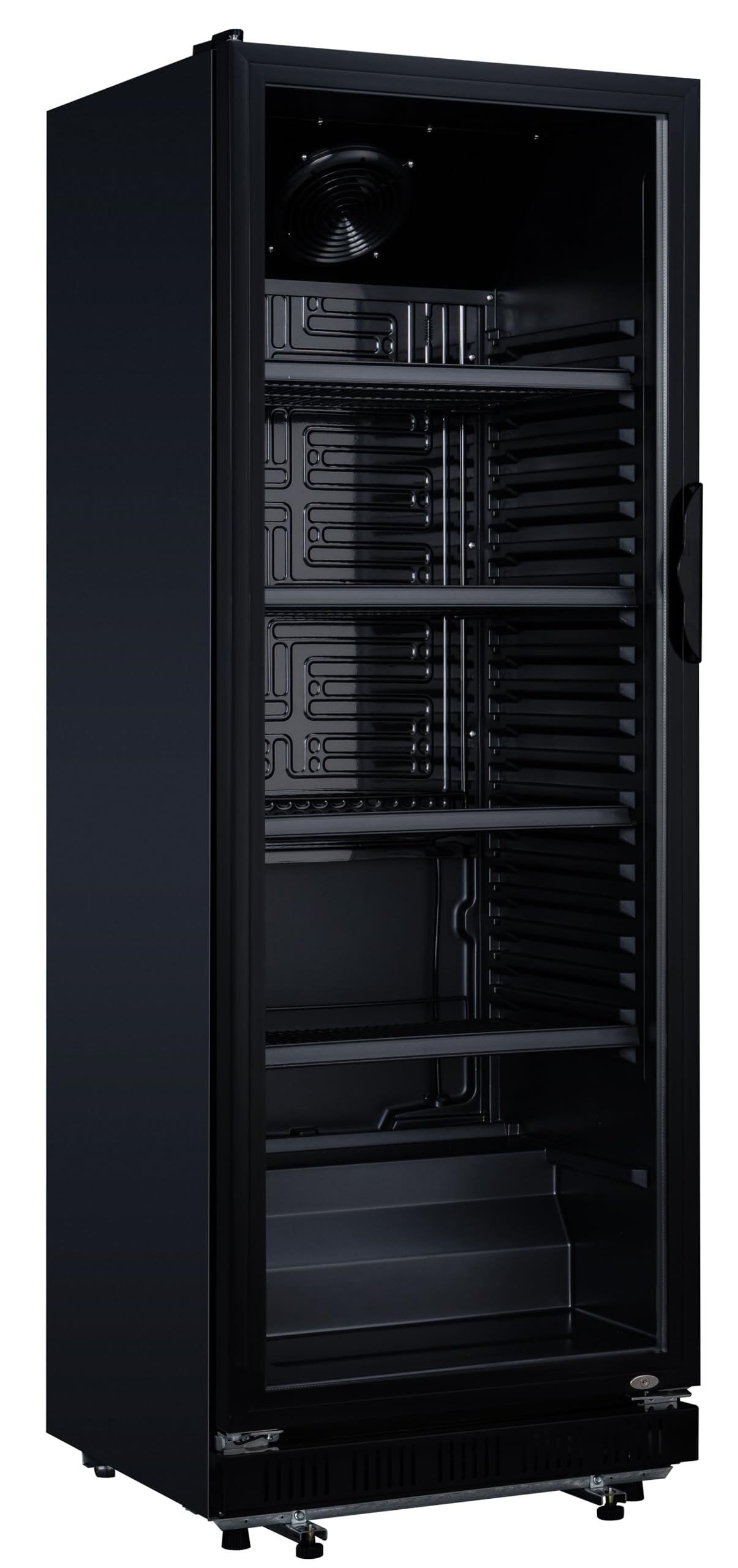 METRO Professional Getränkekühlschrank GSC2360B 347 L LED-Beleuchtung schwarz