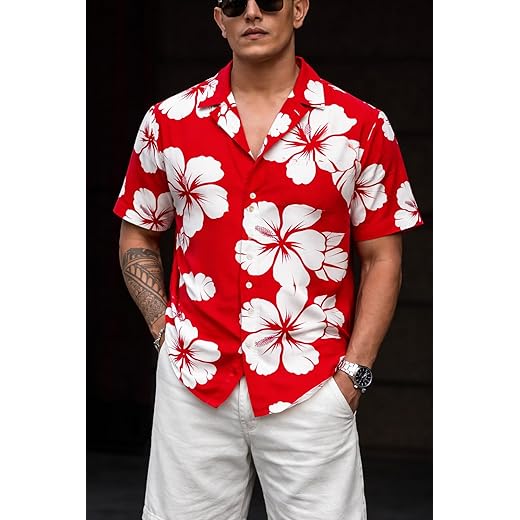 Trendy Regular Fit Printed Half Sleeve Shirt for Men