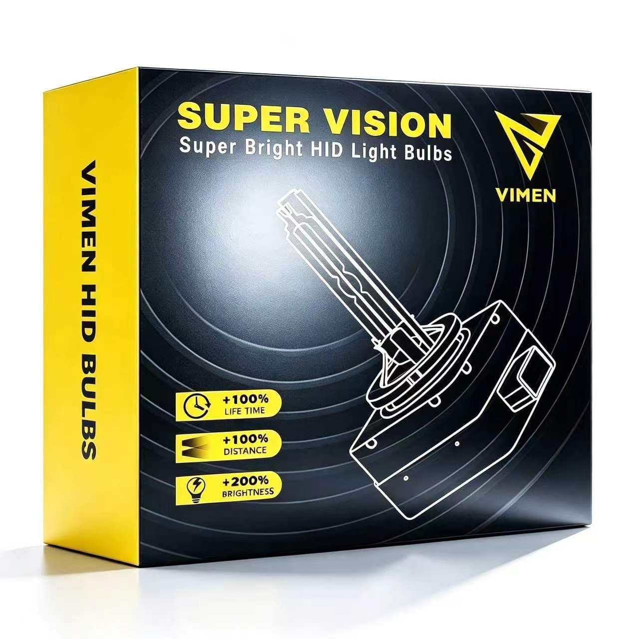Amazon | VIMEN D3S HID バルブ 8000K 35W 純正交換用 D3C汎用 12V 車
