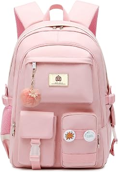Laptop back pack for school girls college backpack travel daypack kids book bags for sports students Teens