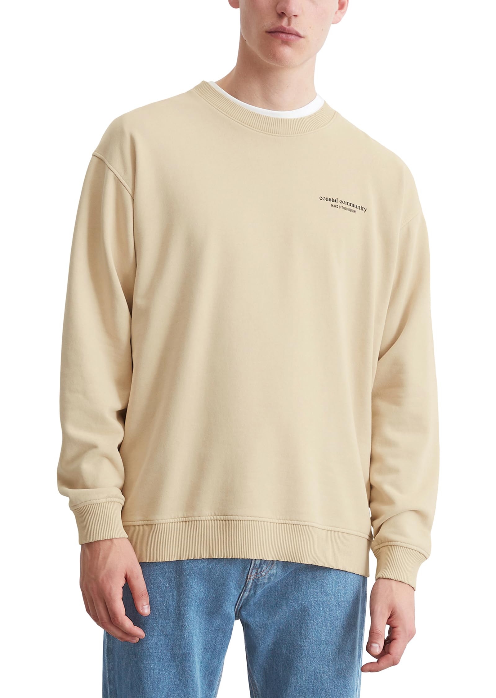 Marc OPolo Denim Men's Organic Cotton Relaxed Fit Sweatshirt